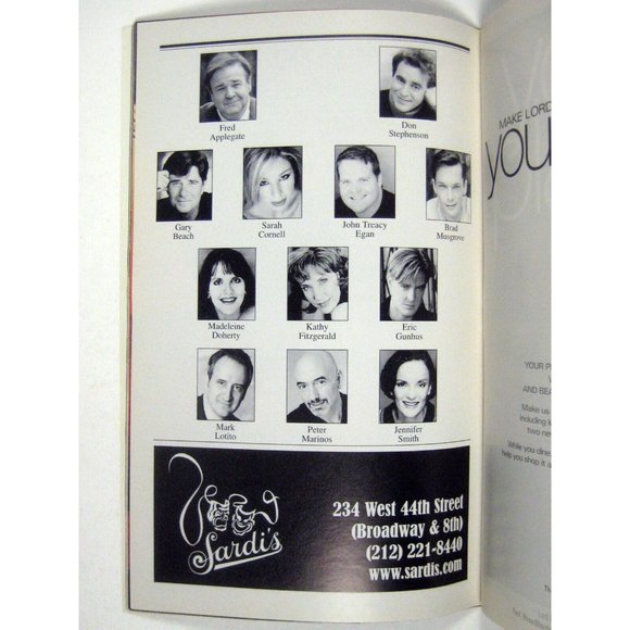 The Producers Mel Brooks Playbill 2003 Don Stephenson Fred Applegate Musgrave - Picture 5 of 8